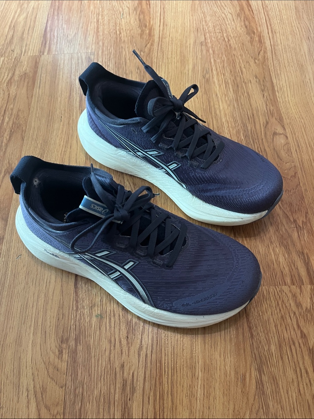 Asics Women’s Gel-Nimbus 27 Running Shoes Navy Blue Size 8